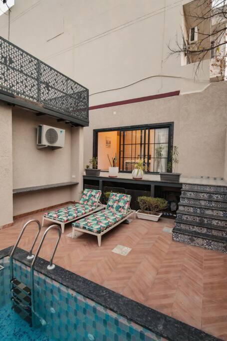 Saiba Outhouse- 4 Bed Room- Pool- Theatre- Partyhall- Garden & Terrace Sitting Area 자이푸르 외부 사진